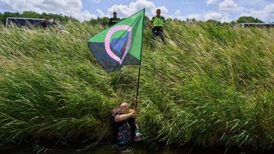 Dutch police break up climate protest near The Hague ahead of NATO summit
