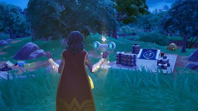 How to hit hero practice targets at different hero training outposts in Fortnite Chapter 6, season 3