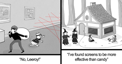 Artist Creates Single-Panel Cartoons, Here Are 29 Of The Funniest Ones