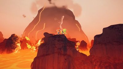 What does Interacting with the Statue do in PEAK?