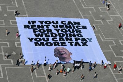 Why locals are protesting against Jeff Bezos and Lauren Sanchez’s wedding