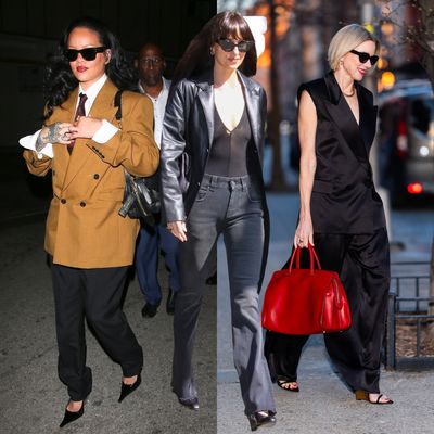 Celebrities Are Swapping Boho Sandals for Slim, '90s-Inspired Wedges