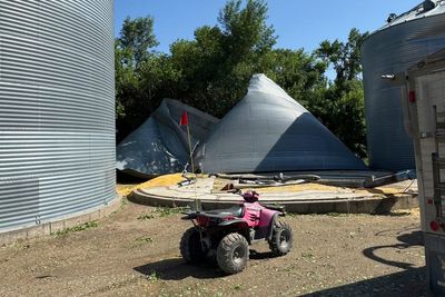 Weekend tornadoes kill 6 in North Dakota and New York, toss trees and train cars
