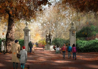 Queen Elizabeth memorial: Prince Philip tribute and translucent glass bridge included in chosen Lord Foster design