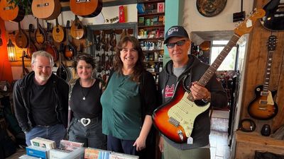 “I’ve always wanted to buy a sunburst Stratocaster from Crowley’s”: Joe Bonamassa visits the store that sold Rory Gallagher his iconic ’61 Strat – and buys his own to mark the occasion