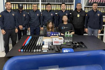 Taiwanese man arrested in Pattaya with drugs and weapons