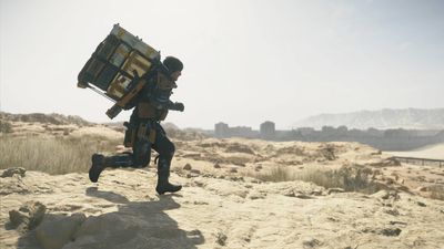 Hideo Kojima celebrates his new delivery sim with the official Death Stranding 2 Giga Meat pizza, complete with can of Red Bull