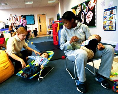 Big fall in support for struggling families in England, charity says