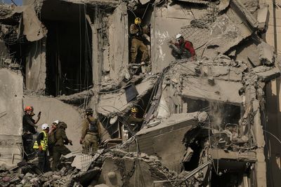 The Latest: Iranian missile strikes kill 3 in southern Israel as ceasefire deadline is reached