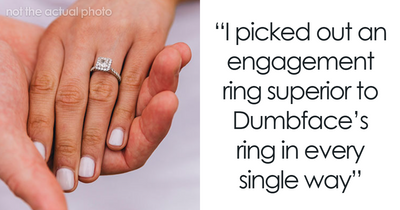 Man Gets Revenge On GF’s Insufferable Coworker By Proposing With A Better Ring Than Hers