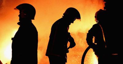 Teenager and man arrested after fire crews rush to blaze at Scottish golf course