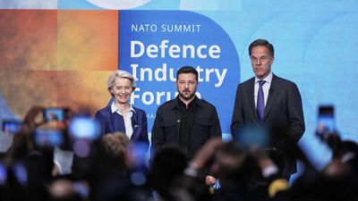 NATO summit opens in The Hague amid unprecedented security and protests