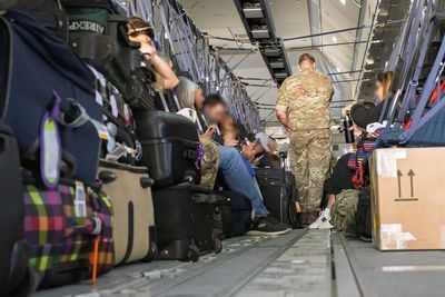 Second flight evacuating Britons from Israel leaves Tel Aviv