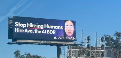 'Stop Hiring Humans:' AI Ad Sparks Meltdown In Midtown Manhattan