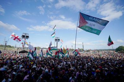 Glastonbury 2025: Are political flags banned at the festival?