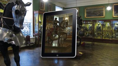 How I use an iPad to paint from life in a museum