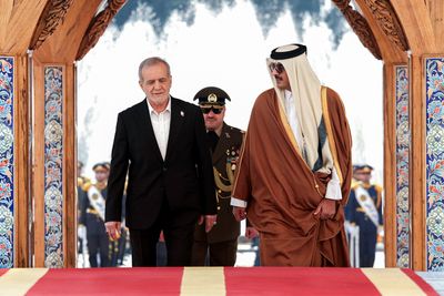 Iran’s Pezeshkian expresses ‘regret’ to the emir of Qatar