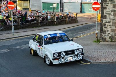 Rowlands scores maiden British Historic Rally win after gruelling Argyll event