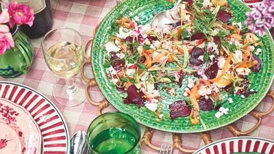 Tangy, crunchy, vibrant, and creamy, this recipe is a masterclass in color, texture, and flavor for summer entertaining