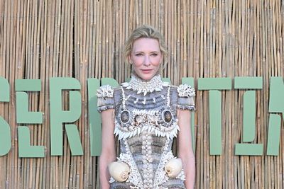 In Pictures: Cate Blanchett’s shell-themed dress warms the cockles at Serpentine
