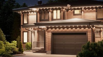 Nanoleaf's outdoor lights have a strange shape but promise stunning colour all year round