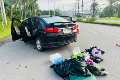 Time bomb found in car heading to Phuket