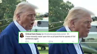 Trump Crashes Out Mid-Interview After Iran & Israel Were Accused Of Ceasefire Violations