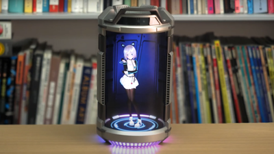 Tiny anime girl cyberprison billing itself as a 'customizable 3D digital soulmate' reaches its Kickstarter funding goal in minutes