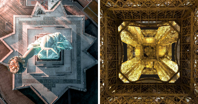 58 Famous Landmarks From Unexpected Angles To Give You Another Perspective