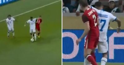 Celtic's Alistair Johnston 'elbowed in the face' amid Canada chaos