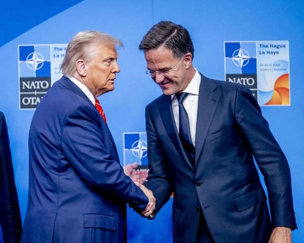 Trump praises Nato states as summit prepares to lift defence spending target
