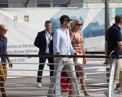 Jeff Bezos and Lauren Sánchez arrive in Venice for divisive wedding