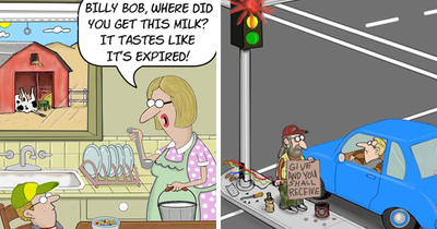Here Are 21 Funny Cartoons Featuring Various Characters Facing Witty Situations I Created