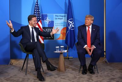 Watch: Awkward moment Nato chief Mark Rutte calls Donald Trump ‘daddy’