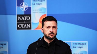 Sharp dressed man: Ukraine's Volodymyr Zelenskyy and the sartorial switch for NATO