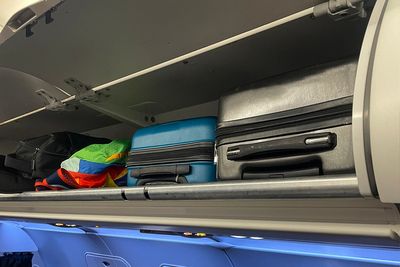 Travel experts lift the lid on overhead storage rules