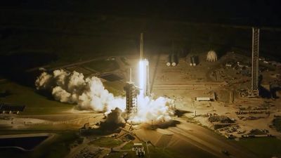 SpaceX launches historic private Axiom-4 astronaut mission to the ISS (video)