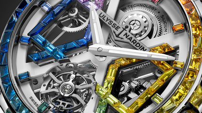 Ulysse Nardin's new watch is a rainbow of colour