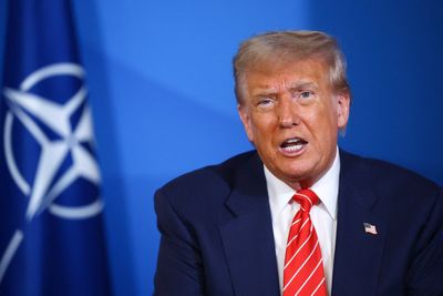 Trump responds to Nato head’s ‘daddy’ remark: ‘I think he likes me’