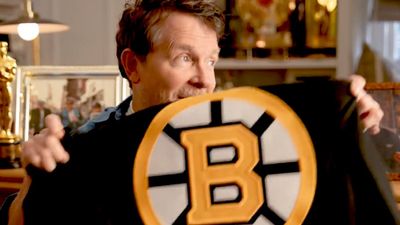 Bruins Call on 'Back to the Future' Star Michael J. Fox to Help Reveal New Uniforms