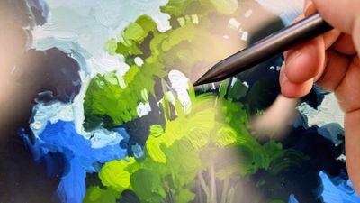 What is impasto and how can you do it in digital art?