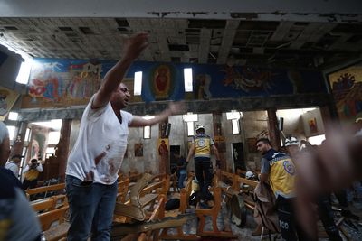 Deadly church attack raises security fears for Syrians, minorities