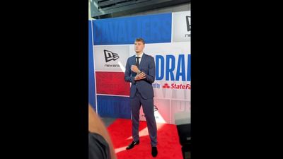 Projected No. 1. Pick Cooper Flagg Steps Out Onto NBA Draft Red Carpet
