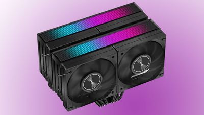 Massive $40 quad-fan JF15K Diamond CPU cooler wields dual-heatsinks for up to 280W TDP cooling capacity — Jiushark's latest spans the entire width of a standard motherboard
