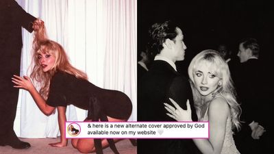 Sabrina Carpenter Shares Alternate Album Cover ‘Approved By God’ After *That* Backlash