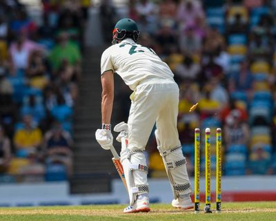 Australia’s new-look top order blown away by West Indies before bowlers fight back in first Test
