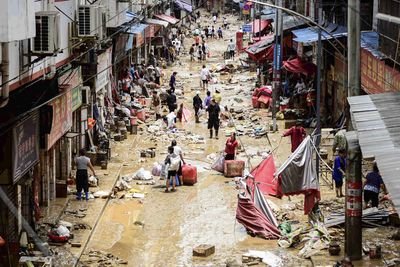 Six dead, thousands displaced as floods hit southwestern China