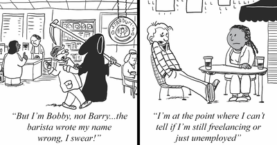 40 One-Panel Cartoons By John T. Reynolds That Prove We’re All Just Barely Holding It Together