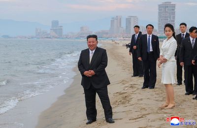 Kim Jong Un opens new beach resort in North Korea in 'proud first step' towards tourism drive