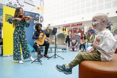 Nicola Benedetti takes festival experience to patients with hospital performance